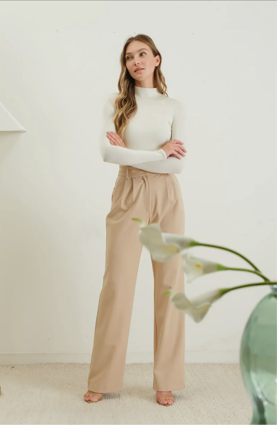 LOURDES LONG SLEEVE BODYSUIT - Tops