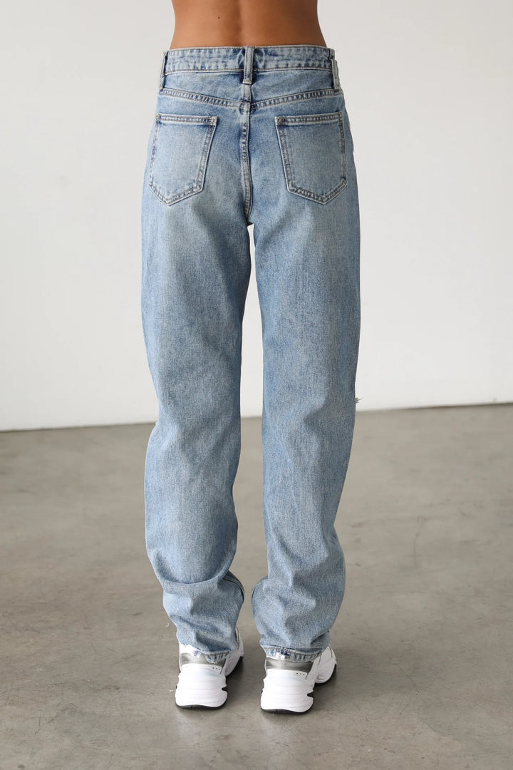Lua High Rise Straight Leg Denim - 1/24 - Jeans