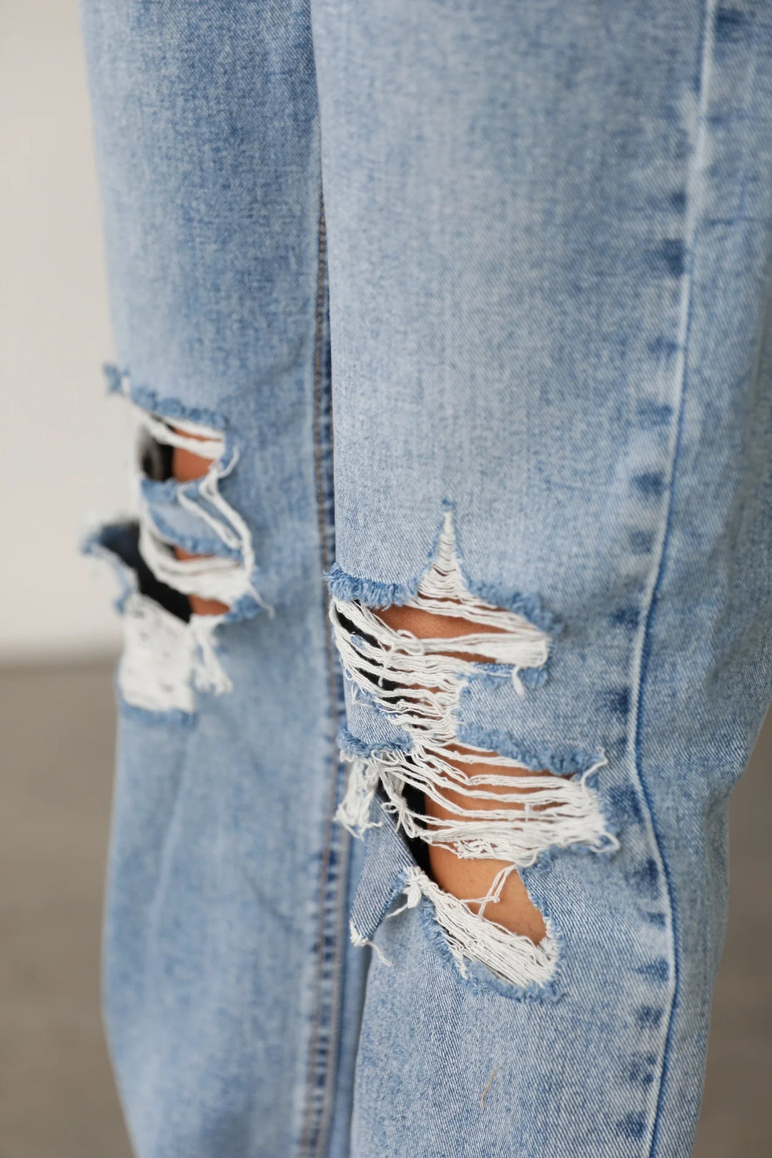 Lua High Rise Straight Leg Denim - Jeans