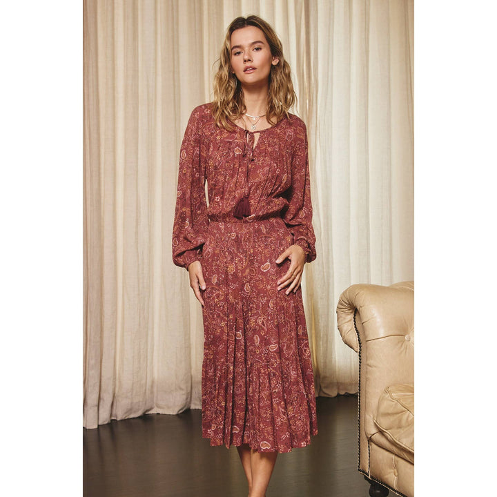 Milan Smocked Waist Tiered Dress - Dresses