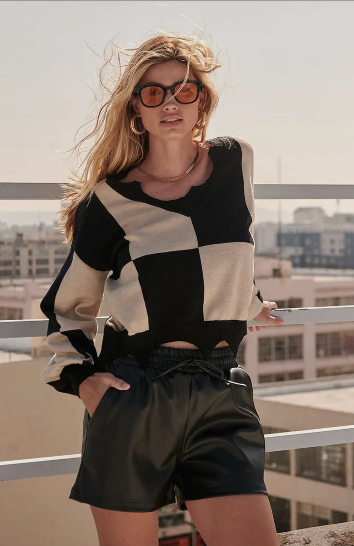 Promise Vegan Leather Shorts - S - Shorts